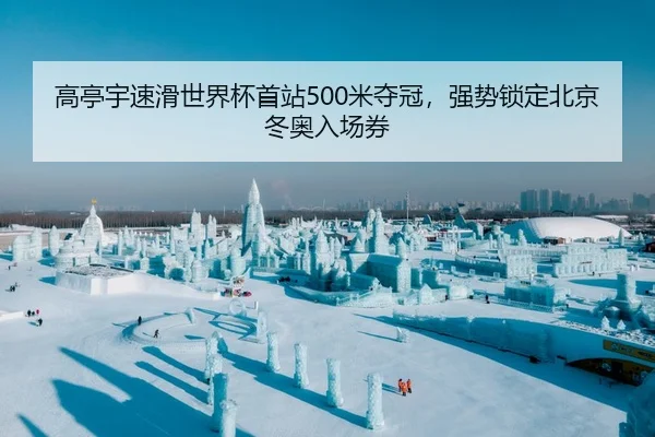 高亭宇速滑世界杯首站500米夺冠，强势锁定北京冬奥入场券